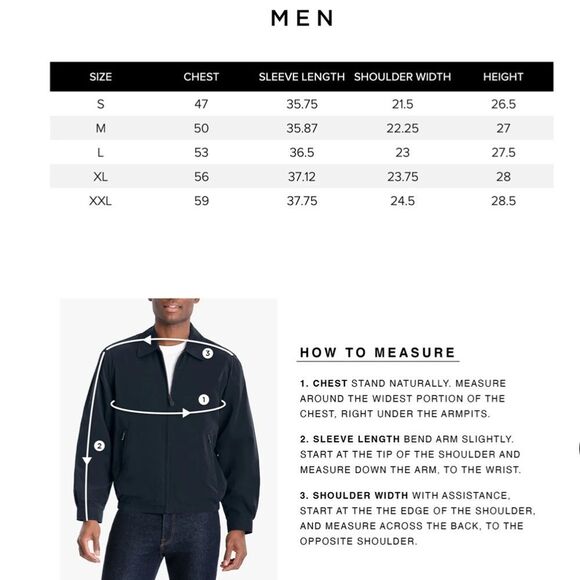 London Fog Men's Iron Gray Lightweight Zip Front Golf Jacket Size L NEW - Picture 16 of 16